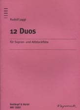 12 Duos Recorder Duet cover